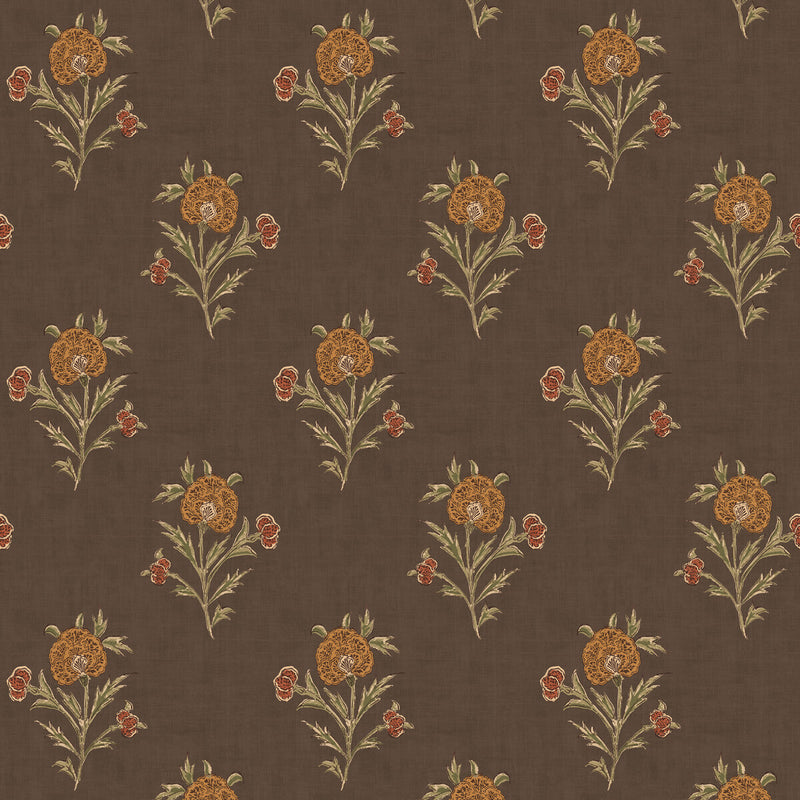 MULBERRY - SOMERTON- ESPRESSO - Wallcovering by the Roll ESPRESSO