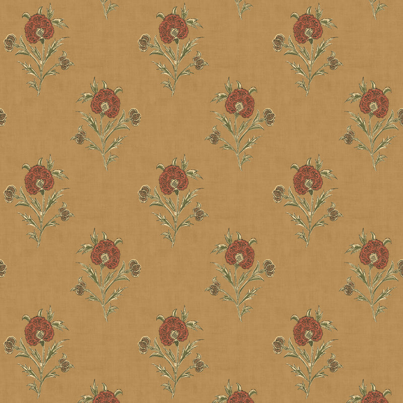 MULBERRY - SOMERTON- OCHRE - Wallcovering by the Roll OCHRE