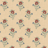 MULBERRY - SOMERTON- RED/GREEN - Wallcovering by the Roll