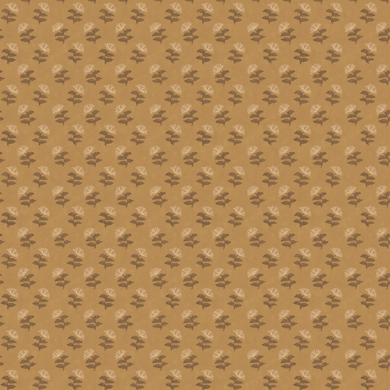 MULBERRY - MULBERRY SPRIG- OCHRE - Wallcovering by the Roll OCHRE