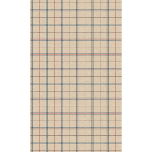 MULBERRY - ISLAY- BLUE/RED - Wallcovering by the Roll BLUE/RED