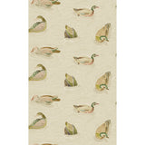 MULBERRY - DUCK POND- EMERALD/STONE - Wallcovering by the Roll
