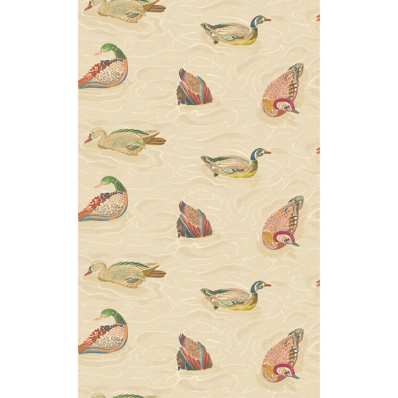 MULBERRY - DUCK POND- JEWEL - Wallcovering by the Roll JEWEL