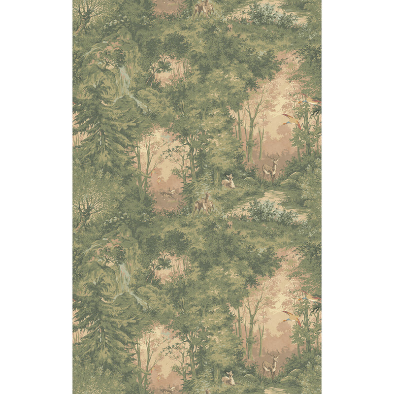 MULBERRY - MULBERRY WOODLAND- SUNRISE - Wallcovering by the Roll SUNRISE