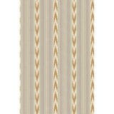 MULBERRY - NEWPORT STRIPE- BLUE/SAND - Wallcovering by the Roll