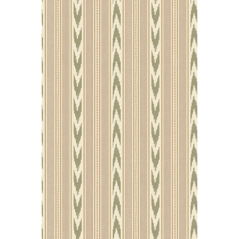 MULBERRY - NEWPORT STRIPE- LOVAT - Wallcovering by the Roll LOVAT
