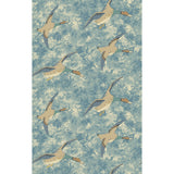 MULBERRY - FOREST DUCKS- BLUE - Wallcovering by the Roll