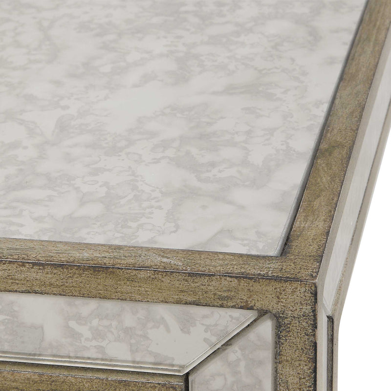 Uttermost Julie Mirrored End Table