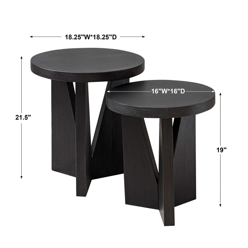 Uttermost Nadette Nesting Tables Set/2