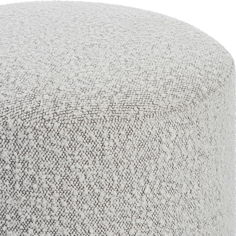 Uttermost Avila Light Gray Ottoman