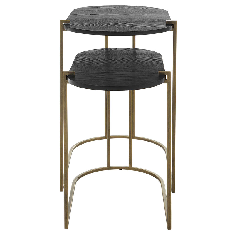 Uttermost Aztec Wood Nesting Tables Set/2