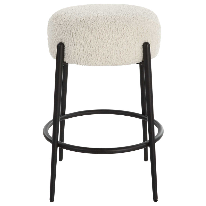 Uttermost Arles Plush Counter Stool
