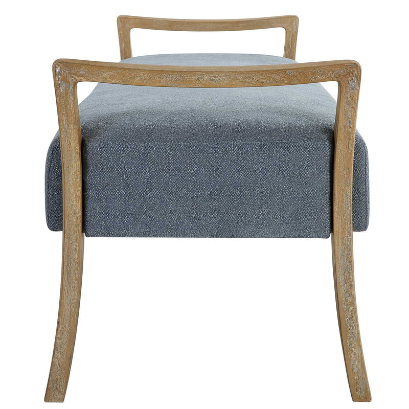 Uttermost Daylight Sky Blue Bench
