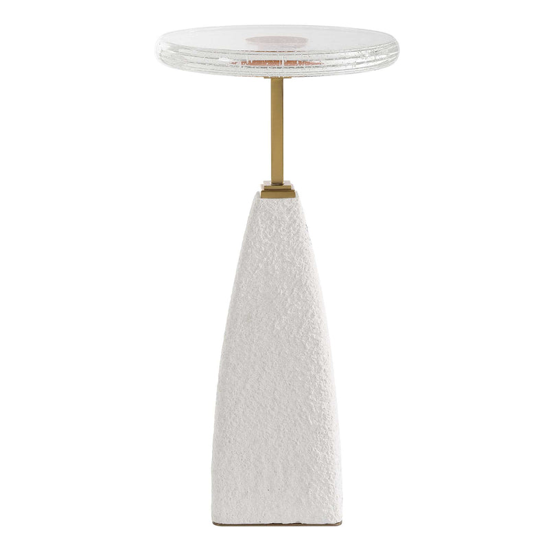Uttermost Sora Glass Drink Table