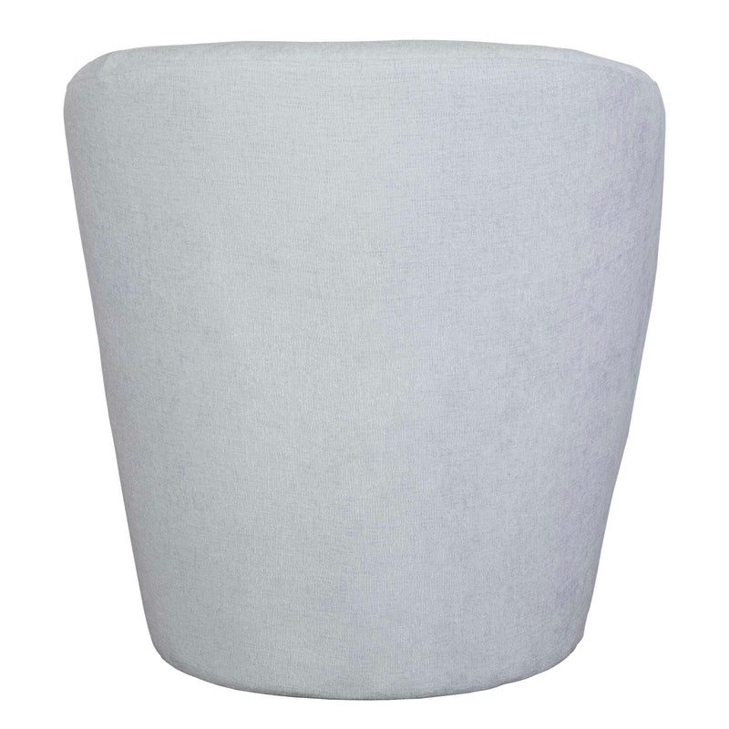 Uttermost Mist Barrel Swivel Chair