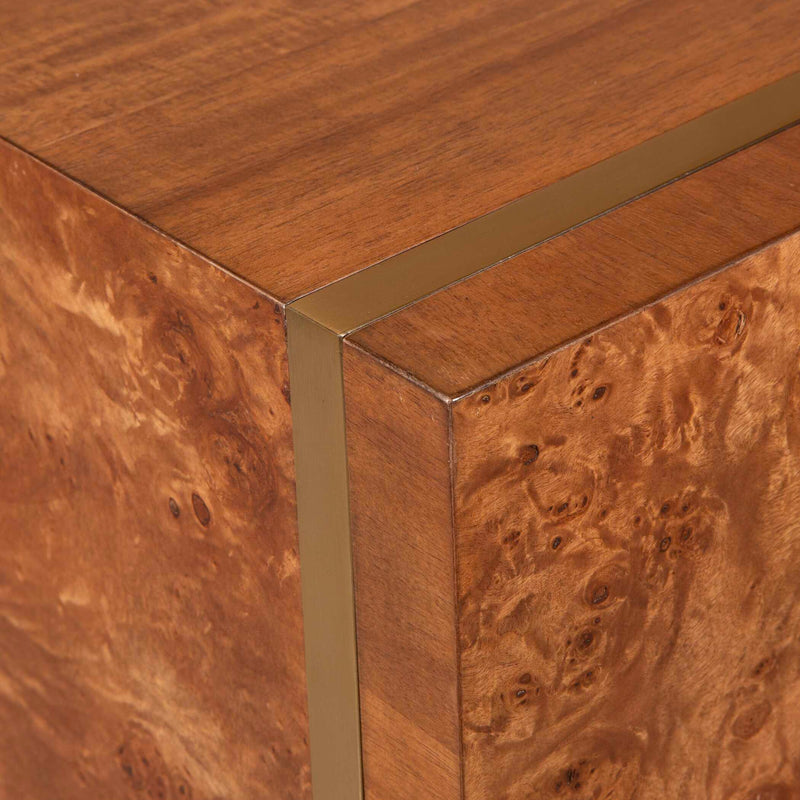 Uttermost Seven Wonders Wooden Side Table