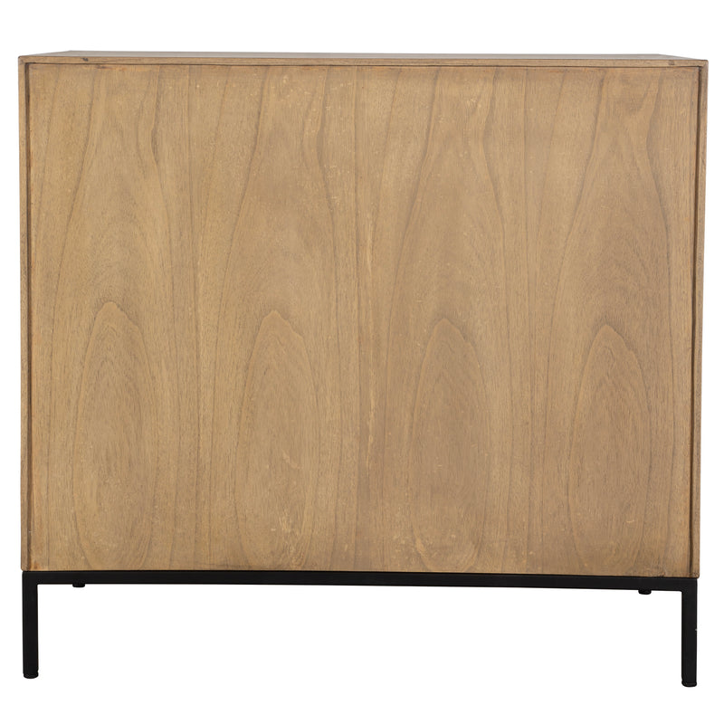 Uttermost Lorenzo Geometric 2 Door Cabinet