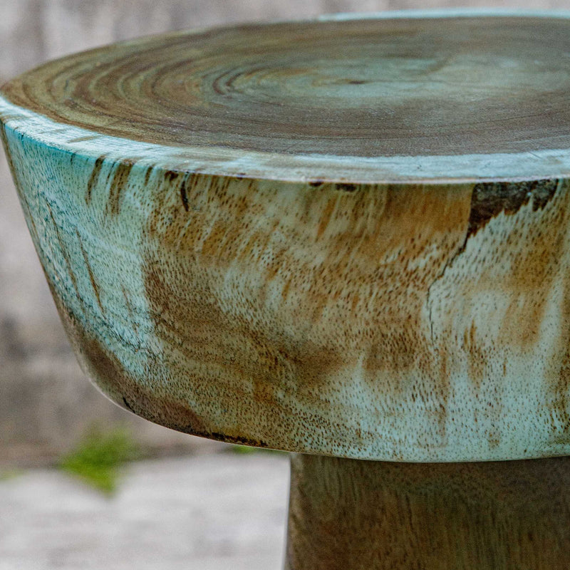 Uttermost Mano Blue-Green Drink Table