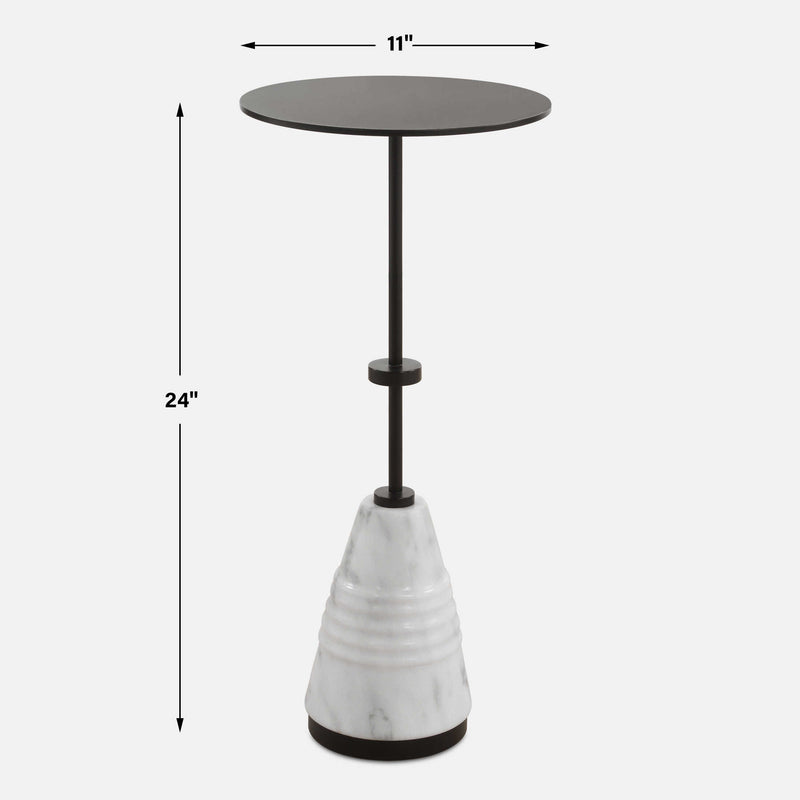 Uttermost Kincaid Metal Drink Table