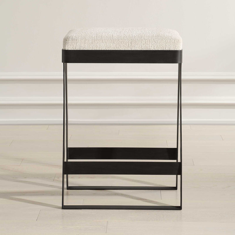 Uttermost Hover Iron Counter Stool