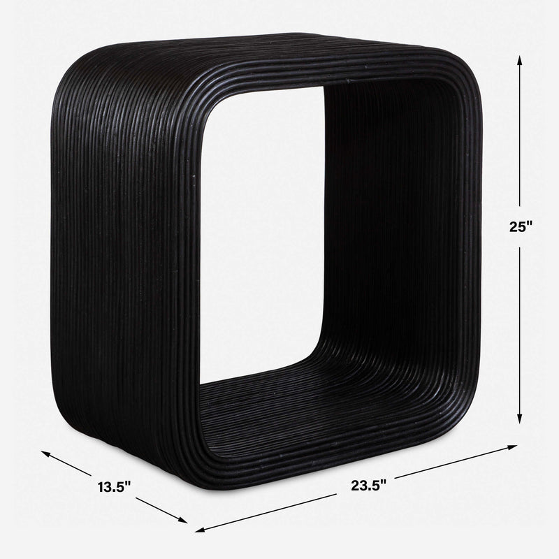 Uttermost Compton Rattan Side Table