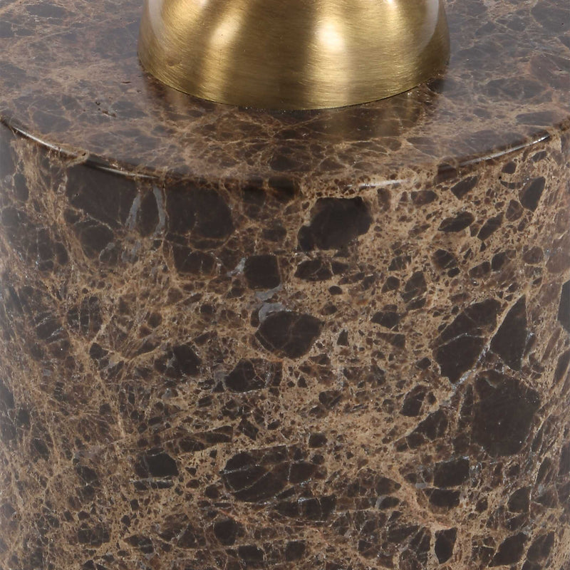 Uttermost Verlin Brass Drink Table