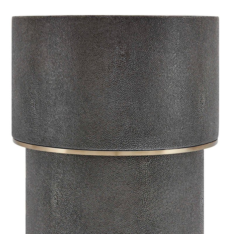 Uttermost Wessex Charcoal Drink Table