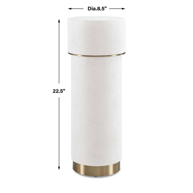 Uttermost Wessex White Drink Table