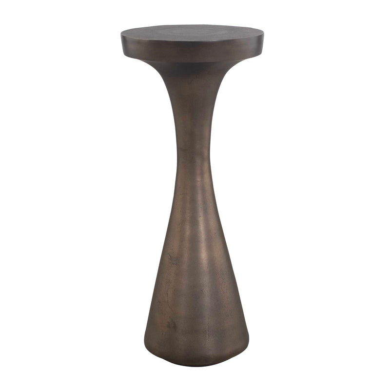 Uttermost Miko Indoor-Outdoor Bronze Drink Table