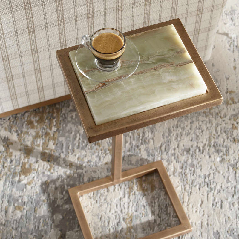 Uttermost Gamora Marble Drink Table