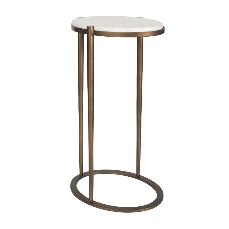 Uttermost Mercier Round Marble Accent Table