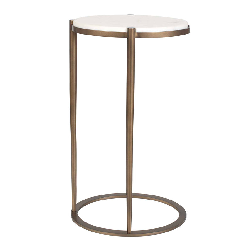 Uttermost Mercier Round Marble Accent Table