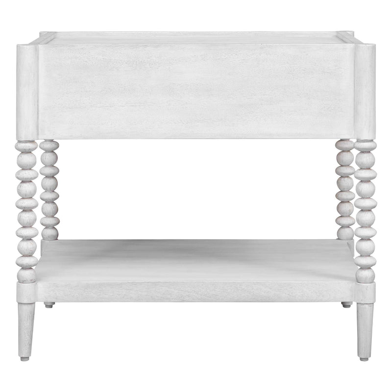 Uttermost Bales Off-White Side Table