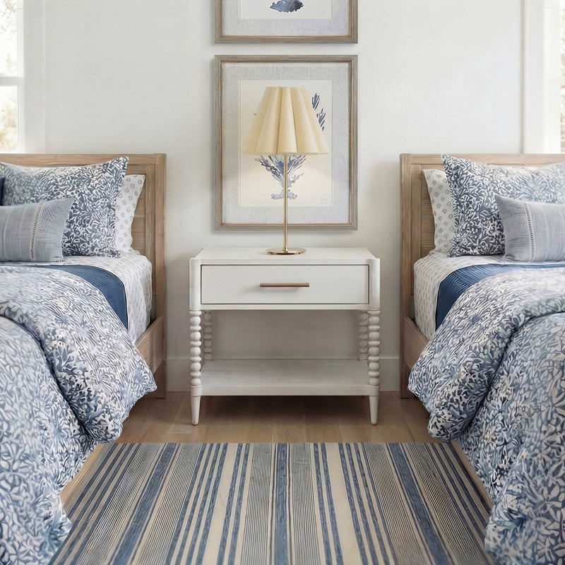 Uttermost Bales Off-White Side Table