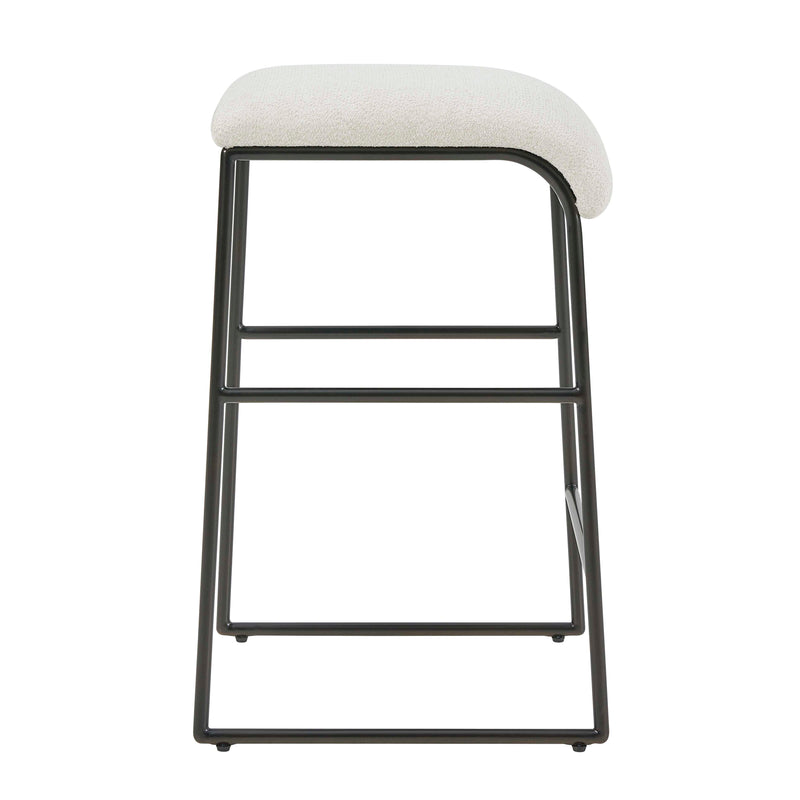 Uttermost Arcane Ecru Counter Stool