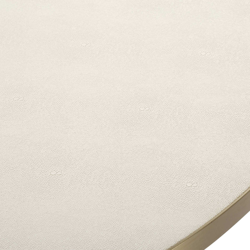 Uttermost Aragon White Nesting Coffee Tables Set/2
