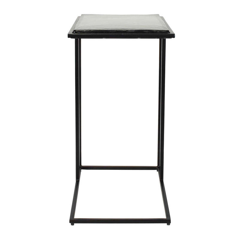 Uttermost Mateo Glass Top Accent Table