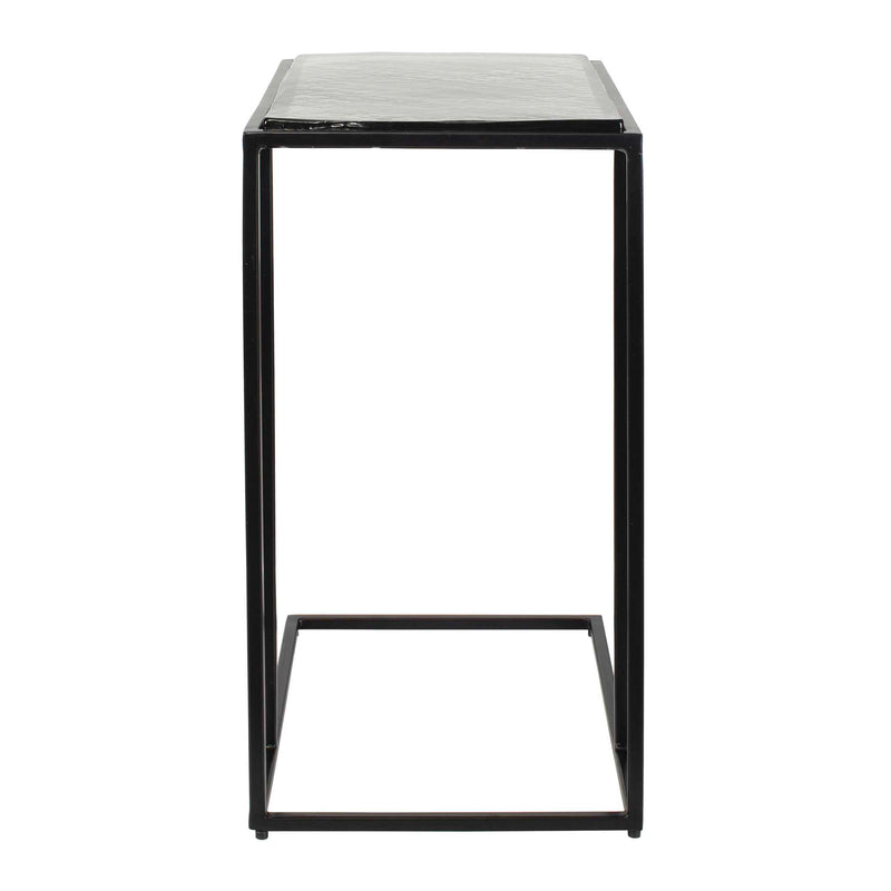 Uttermost Mateo Glass Top Accent Table