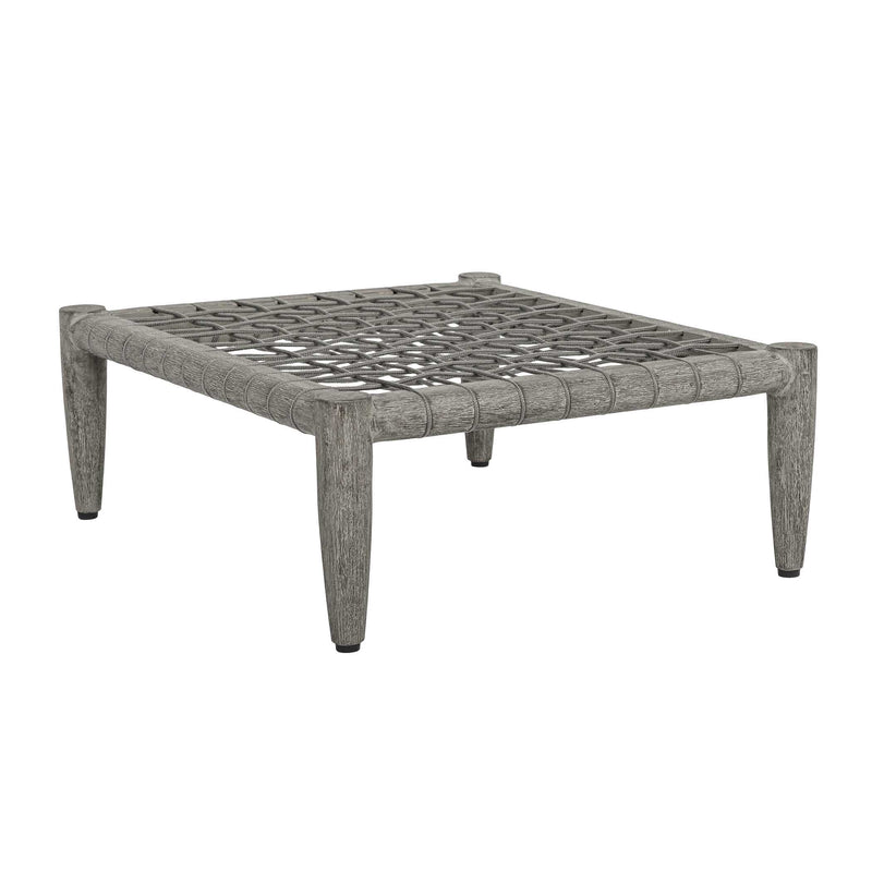 Uttermost Borneo Outdoor Dove Ottoman