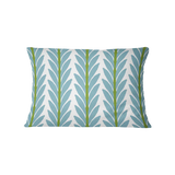 Laura Park - 14x20 Outdoor Pillow - Frond French Blue