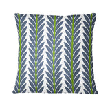 Laura Park - 22x22 Outdoor Pillows - Frond Indigo