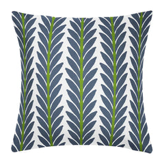 Frond Indigo 22x22 Pillow