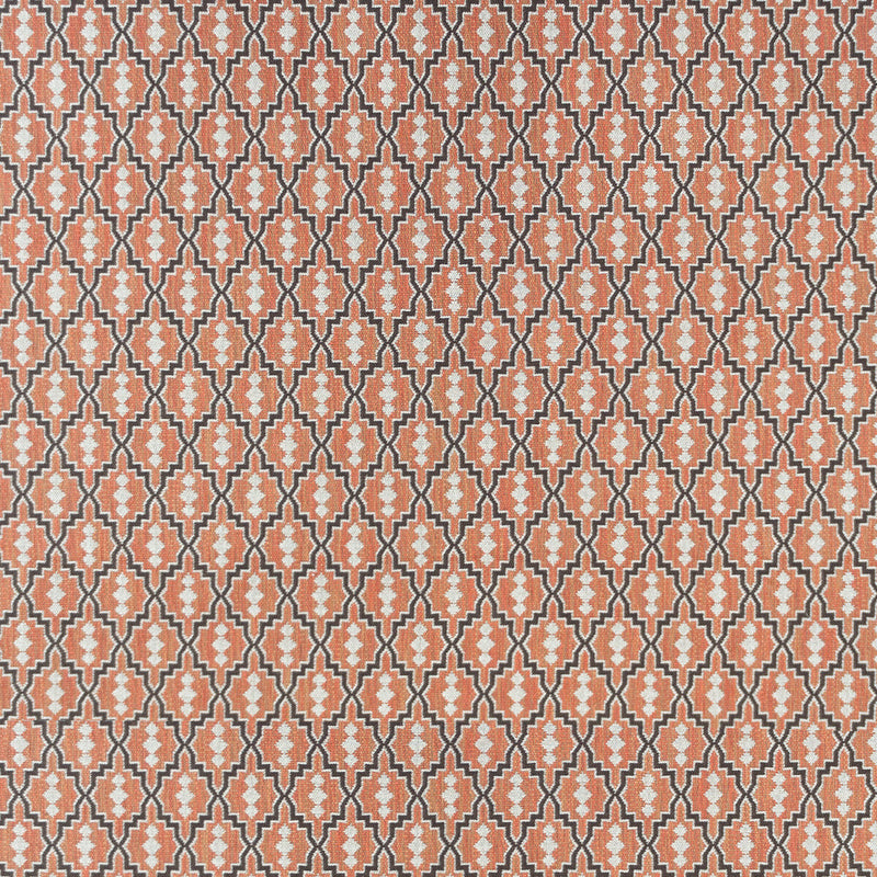 GASTON Y DANIELA - AZTEC- CORAL - Fabric by the Yard CORAL