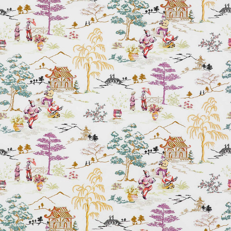 GASTON Y DANIELA - CLAIRE- MULTI - Fabric by the Yard MULTI
