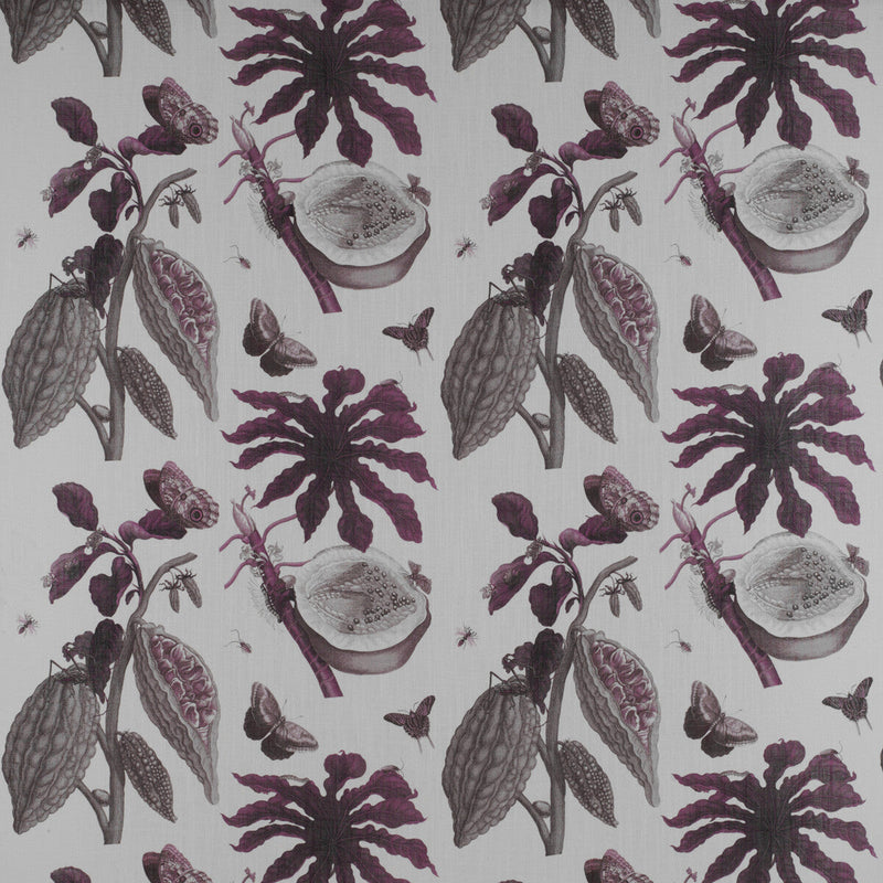 GASTON Y DANIELA - RETIRO- BERENJENA - Fabric by the Yard BERENJENA