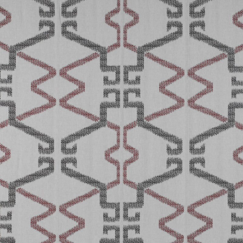 GASTON Y DANIELA - CAPRERA- ONYX/ROJO - Fabric by the Yard ONYX/ROJO