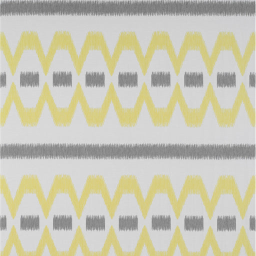 GASTON Y DANIELA - LAMPEDUSA- GRIS/AMARILLO - Fabric by the Yard GRIS/AMARILLO