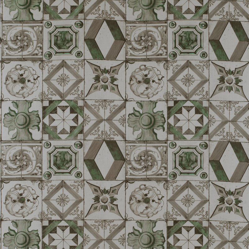 GASTON Y DANIELA - TRASTEVERE- VERDE - Fabric by the Yard VERDE