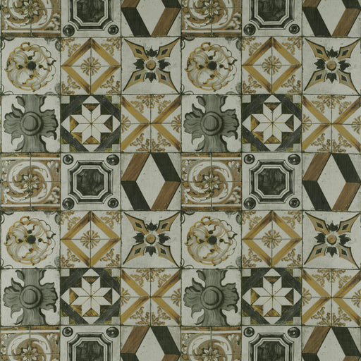 GASTON Y DANIELA - TRASTEVERE- ORO/GRIS - Fabric by the Yard ORO/GRIS