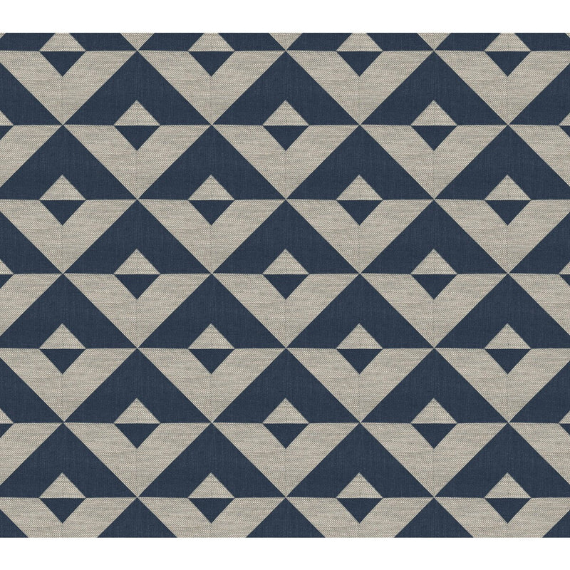 GASTON Y DANIELA - KENIA- AZUL OSCURO - Fabric by the Yard AZUL OSCURO